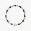 Estelle necklace Χειροποίητο κολιέ με γήινες αποχρώσεις & διαχρονική κομψότητα anrine κοσμήματα